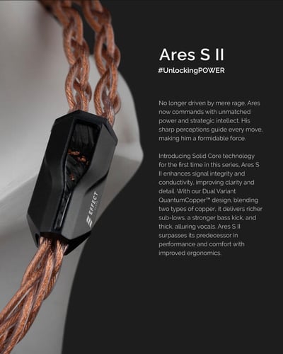 Effect Audio Ares S II 耳機升級線 UP-OCC 純銅 Litz7