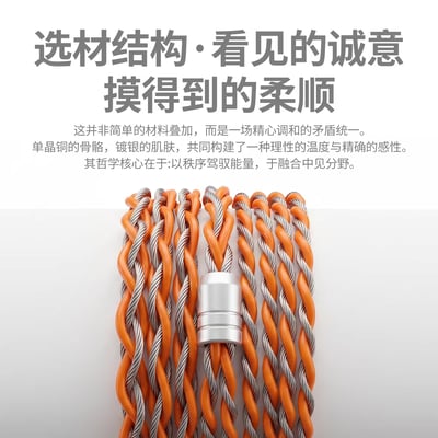 Yongse Audio Bounty 耳機升級線 日本古河無氧銅鍍銀 TypeC3