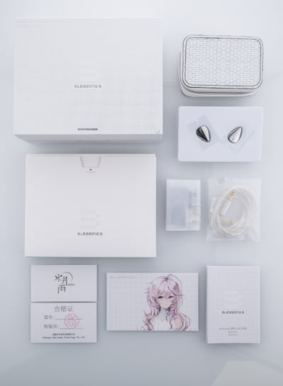 MoonDrop 水月雨 Blessing 3 兩圈四鐵混合式監聽耳機5