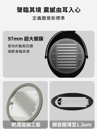 Fosi Audio I5 平板頭戴耳罩式耳機 開啟平板音質新紀元5