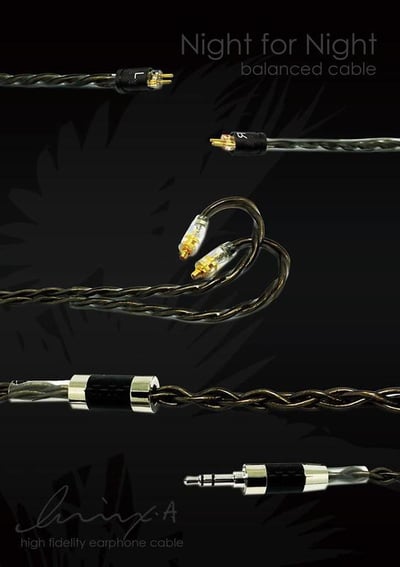 Luminox Audio Night-for-Night 耳機升級線 單晶銅鍍銀3