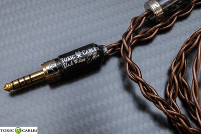 Toxic Cables BW Eddie 耳機升級線 旗艦純銅重磅聯名 黑寡婦靈魂的極致演進 全球限量300條9