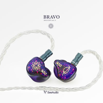 See audio Bravo 四單元混合式 耳道式耳機 3鐵1圈 延續BRAVERY系列再次升級3