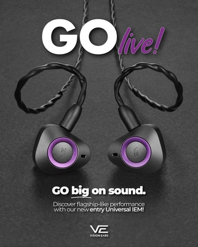 Vision Ears GO live! 入門級混合單元入耳式監聽耳機4