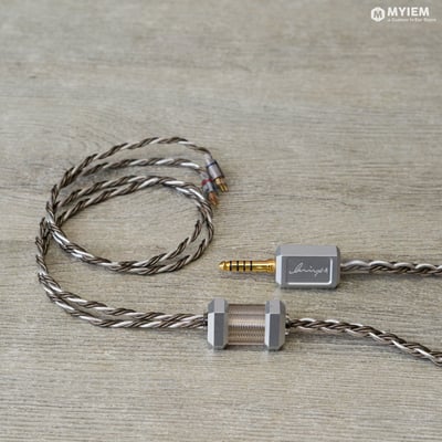 Luminox Audio Overture 耳機升級線 Type1 6N單晶銅鍍銀+6N單晶銅+4N銅鍍銀+純銀 2股3同軸線+4股Litz 26AWG 全球限量30條1