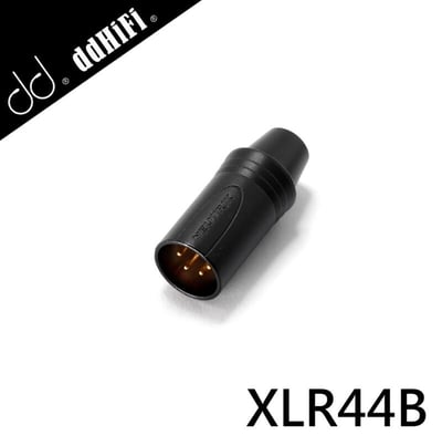 ddHifi XLR44B 4.4mm平衡(母)轉XLR 4pin(公)轉接頭1