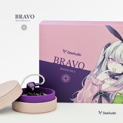 See audio Bravo 四單元混合式 耳道式耳機 3鐵1圈 延續BRAVERY系列再次升級6