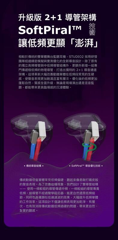 Softears | Studio2 入門專業監聽耳機6