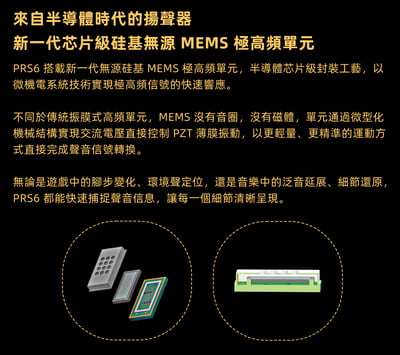 DUNU PRS 6 六單元耳機 1圈4鐵1MEMS混合3