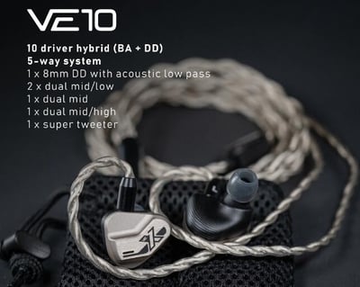 Vision Ears VE10 十單圈鐵 耳道式耳機 十單元 旗艦款6