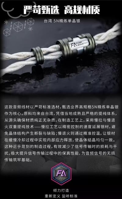 香港瞬聲 Flash Acoustics 冰雹 Hailstorm 耳機升級線4