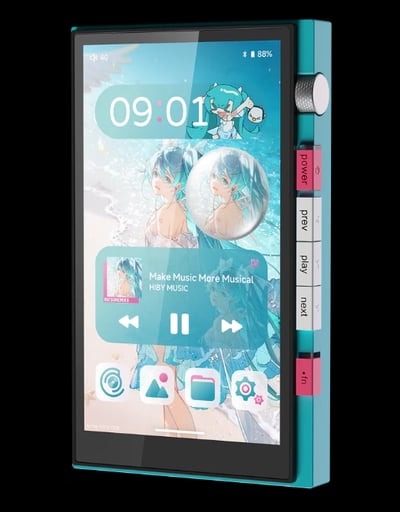 HiBy Digital X Hatsune Miku 初音未來聯名便攜音樂播放器1