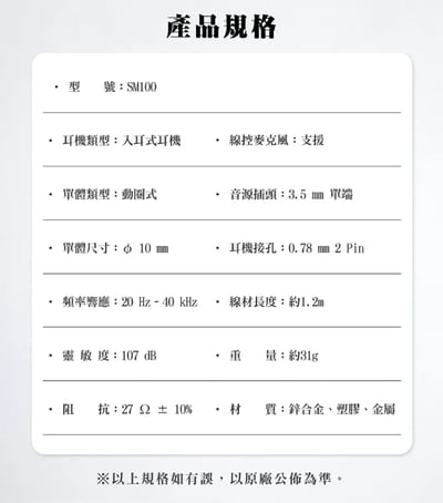 SIVGA SM100 耳道式耳機 線控麥克風遊戲耳機 類藍寶石陶瓷複合振膜單體9