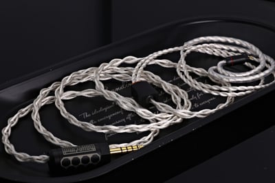 HanSound 漢聲 Nuwa 高純銅鍍銀李茲線 耳機升級線3