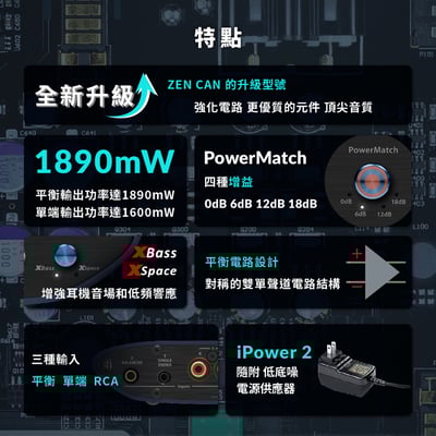 iFi Audio ZEN CAN Signature 耳機專用完全平衡，大功率耳機放大器3