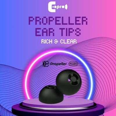 ePro Propeller Pro01 相位聲波引導 + 矽膠耳塞1