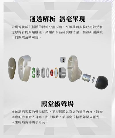 SIVGA 鵲｜Que UTG 平板玻璃振膜動圈 耳道式耳機6