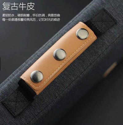 耳機收納包 (皮製手把) 高質感新品 二格 四格 六格5