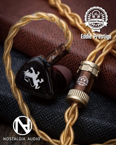 Nostalgia Audio | Academia | Eddie Prestige 耳機升級線 聯名合作款 限量300條2