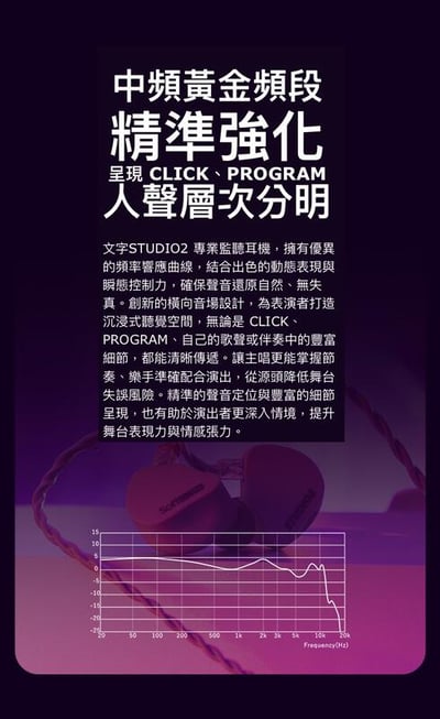 Softears | Studio2 入門專業監聽耳機8