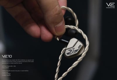 Vision Ears VE10 十單圈鐵 耳道式耳機 十單元 旗艦款7