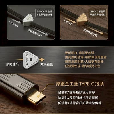 Audirect T-3 OTG 轉接線 發燒級小尾巴專用 數位音訊解碼 OTG 升級線2