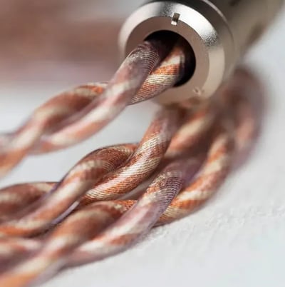 Effect Audio FUSION 1 (2025) 鍍金銀 純銀與多種銅變體混合 耳機升級線5