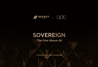 Effect Audio x Qdc SOVEREIGN 聯名款 旗艦耳道式耳機 至高無上 獨一無二 全球限量 200 套4