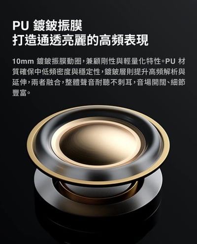 Fosi Audio IM4 開放式耳道式耳機 開放式監聽耳機 經典單動圈的通透覺醒 可換導音管9