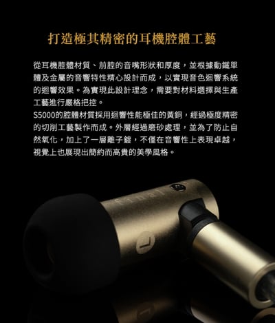 Final S5000 雙BA平衡電樞式動圈單體 入耳式耳機 耳道式5