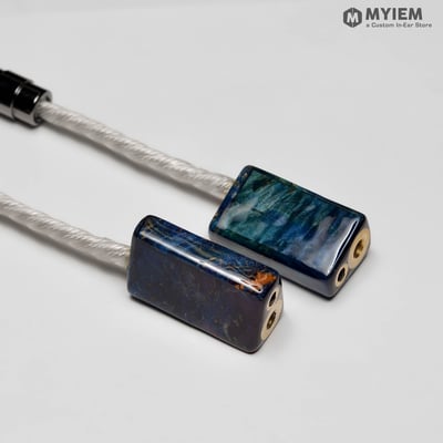 W Audio - Twin 穩定木小尾巴 台灣手工製作｜3.5mm／4.4mm 雙輸出2