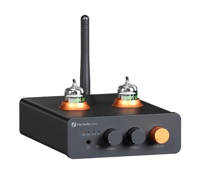 Fosi Audio GR40 真空管 DAC / 耳機擴大機 高效能 ESS9028Q2M DAC 晶片整合1