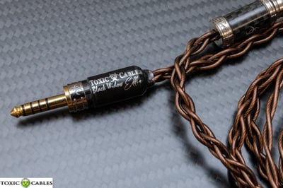Toxic Cables BW Eddie 耳機升級線 旗艦純銅重磅聯名 黑寡婦靈魂的極致演進 全球限量300條8