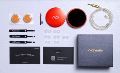 NG Audio Khaos 9單元混合耳道式耳機 1圈4鐵4靜電2