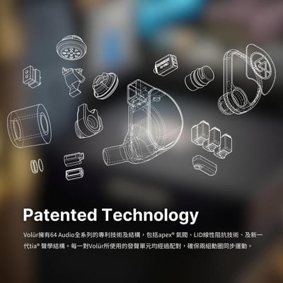 64 Audio Volür 十單元圈鐵混合旗艦耳機5