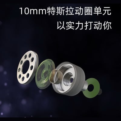 弱水時砂 Rose technics QTX 圈鐵混合 6動鐵+1動圈 耳道式耳機5