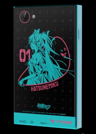 HiBy Digital X Hatsune Miku 初音未來聯名便攜音樂播放器2