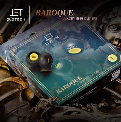 Eletech Baroque 耳塞 一盒兩對 S/M/L三種尺寸 現貨1