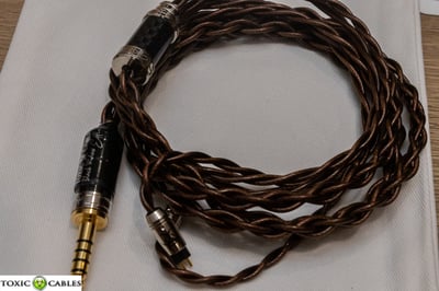 Toxic Cables BW Eddie 耳機升級線 旗艦純銅重磅聯名 黑寡婦靈魂的極致演進 全球限量300條6