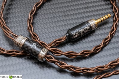 Toxic Cables BW Eddie 耳機升級線 旗艦純銅重磅聯名 黑寡婦靈魂的極致演進 全球限量300條11