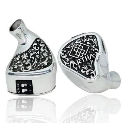 FlipEar Artha Argentum 純銀八動鐵單元耳機1