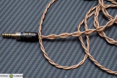 英國Toxic cables Taipan 單晶銅鍍金耳機升級線5