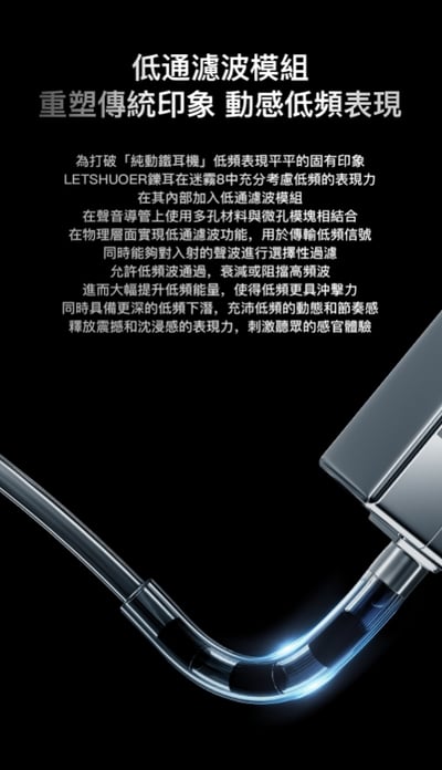 LETSHUOER 鑠耳 Mystic 迷霧8 八動鐵單元 旗艦耳道式耳機7