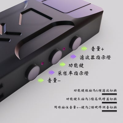 KUANG PAI 狂派Plus4 隨身hifi解碼耳放DAC轉3.5/2.5/4.4平衡 隨身DAC CS4319810