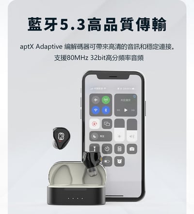 BGVP Q3 藍芽5.3 支援AptX Adaptive LC3 真無線耳機7