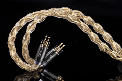 香港瞬聲 Flash Acoustics CATALINA 卡塔琳娜 5N單晶銀鍍金 8芯升級線2