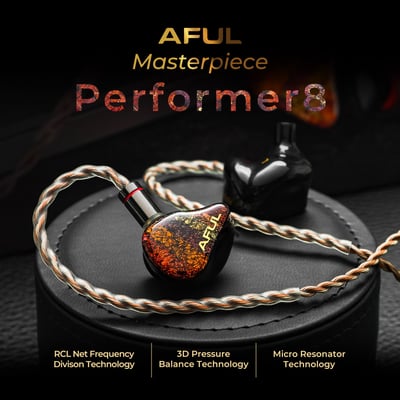 AFUL Performer 8 1DD + 7BA 入耳式監聽耳機 3D 打印混合技術1