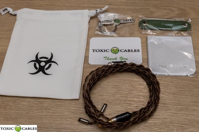 Toxic Cables BW Eddie 耳機升級線 旗艦純銅重磅聯名 黑寡婦靈魂的極致演進 全球限量300條3