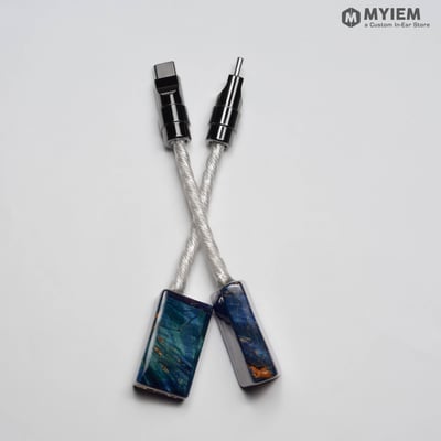 W Audio - Twin 穩定木小尾巴 台灣手工製作｜3.5mm／4.4mm 雙輸出3