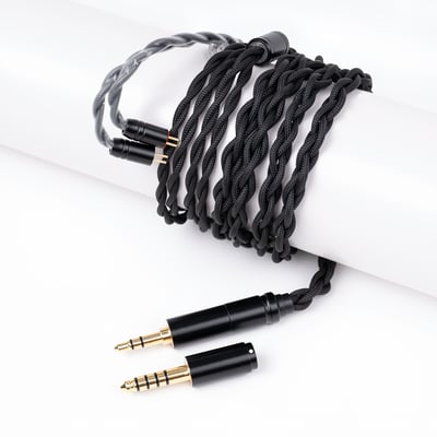 COZOY D2 雙動圈耳道式耳機｜6mm鈹振膜+10mm石墨烯｜可換 3.5/4.4mm 鍍銀單晶銅線｜大理石美學親膚腔體3